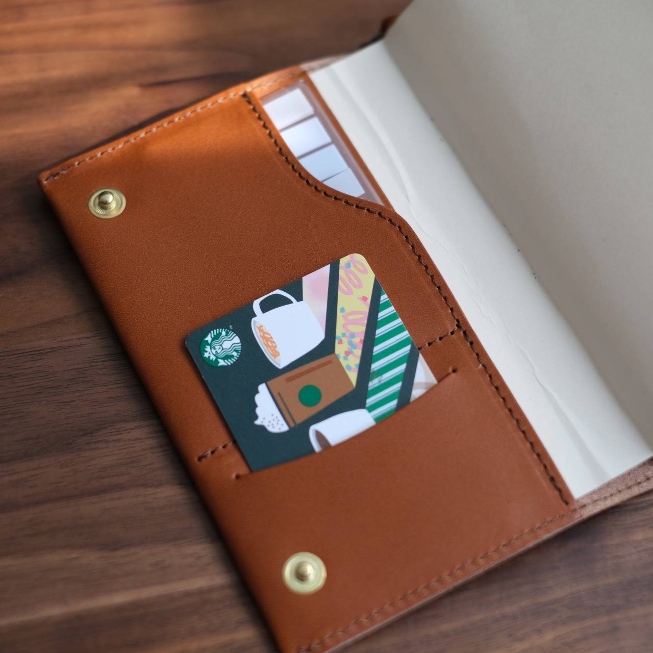 パイロット万年筆&本革製TRENDER LEATHERケース&A6サイズノート
